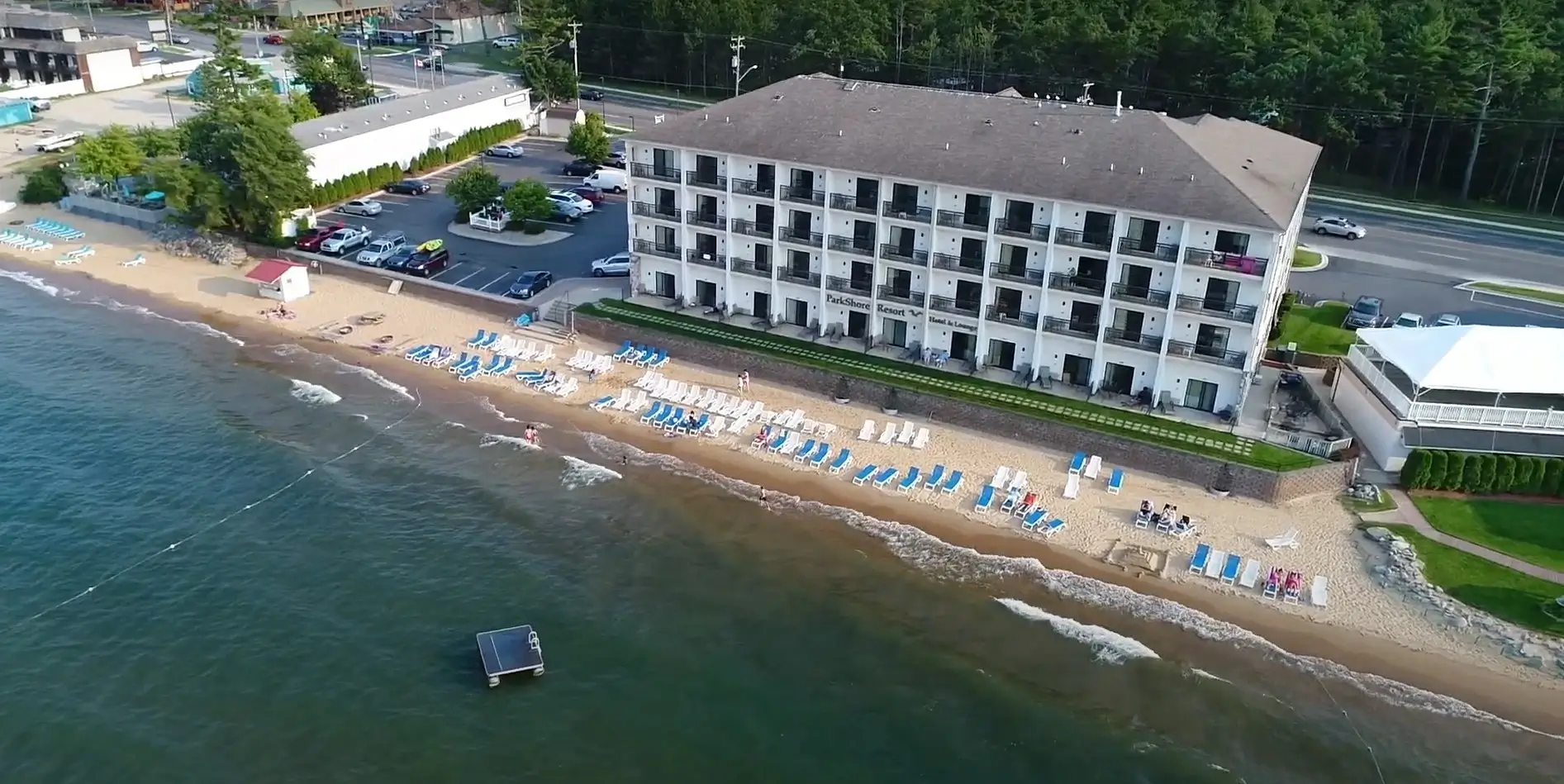 The Parkshore Resort Aerial Drone Video